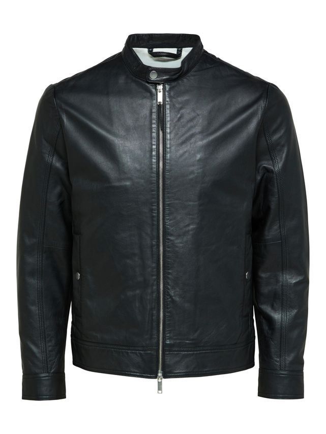 Slharchive Classic Leather Jkt   No