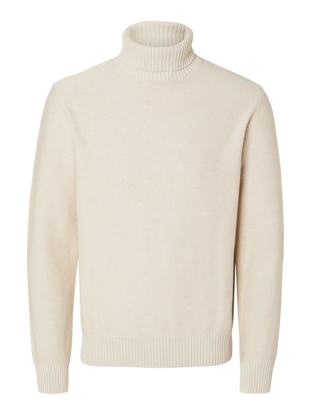 Slhaxel Ls Knit Roll Neck