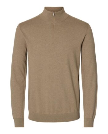 Slhberg Half Zip Cardigan   No