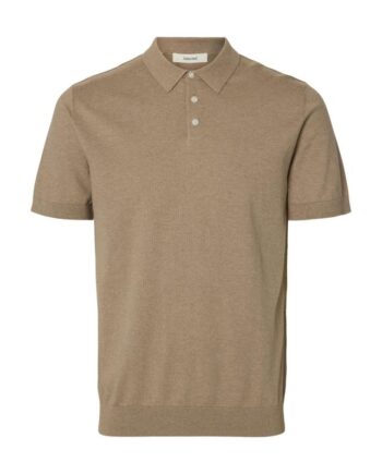 Slhberg Ss Knit Polo Noos