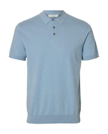 Slhberg Ss Knit Polo Noos