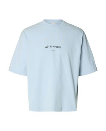Slhboxyliam Ss  -neck Tee Hotel Amo