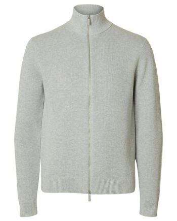 Slhdane Ls Knit Structure Full Zip