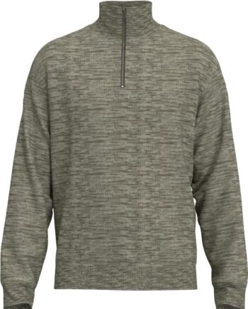 Slhdane Ls Knit Structure Half Zip