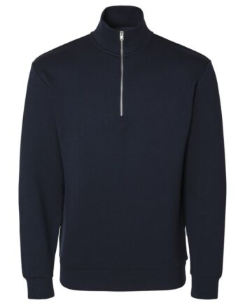Slhemanuel Soft Zip High Neck Sweat