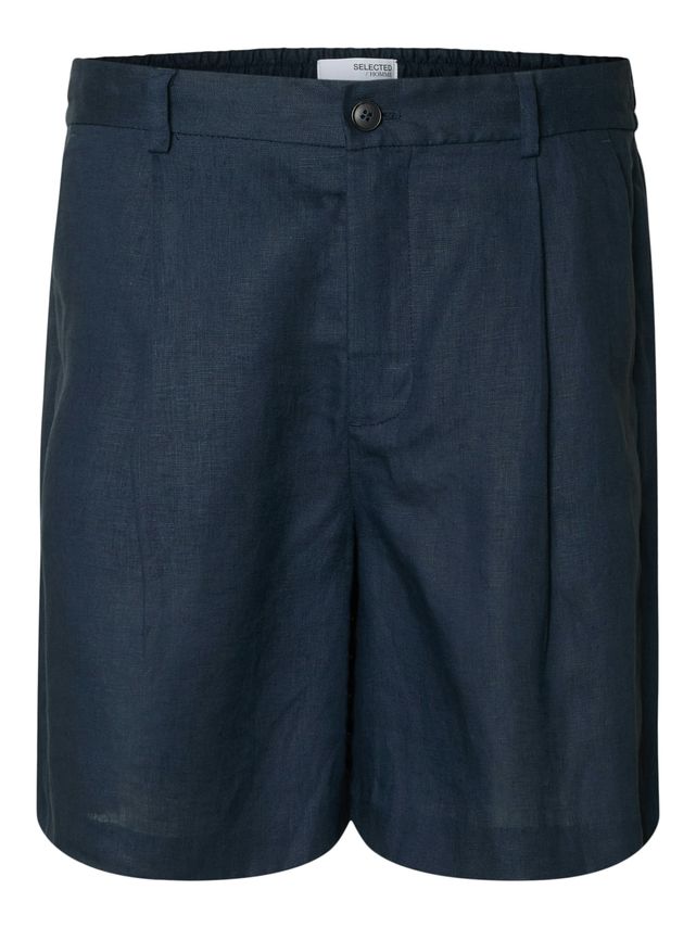 Slhloose-wyatt Linen Bermuda Shorts