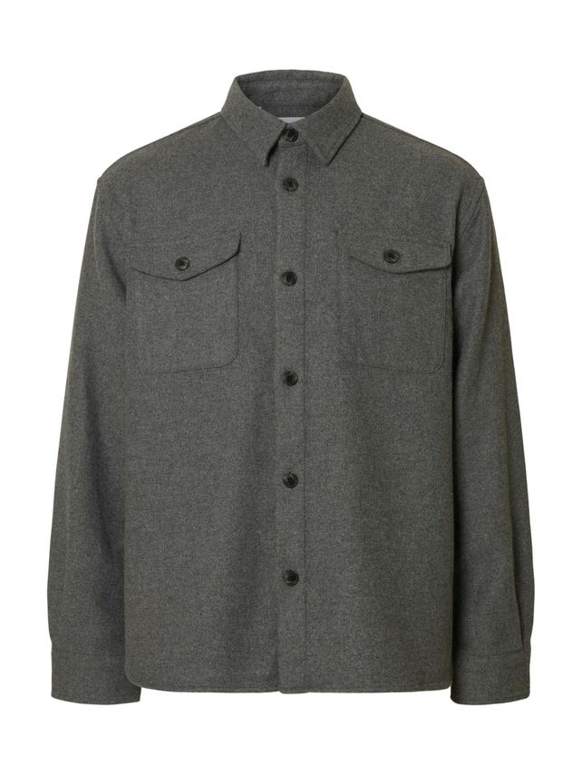 Slhloosemason-pablo Ls Overshirt