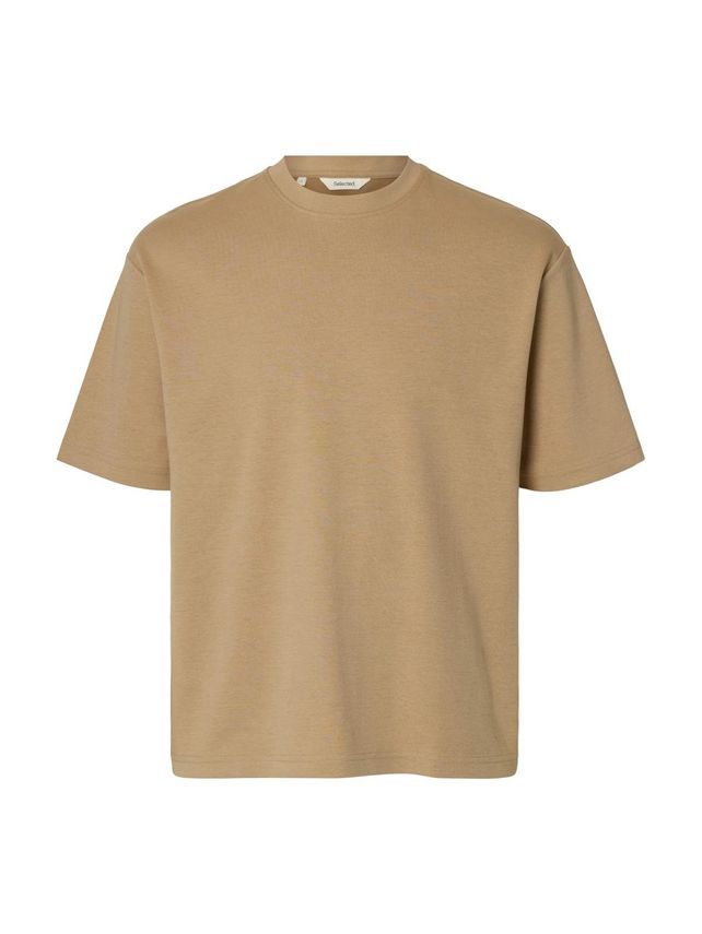 Slhlooseoscar Ss -neck Tee Noos