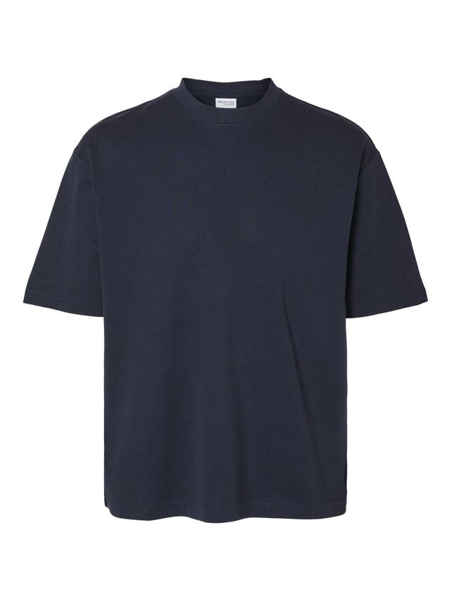 Slhlooseoscar Ss  -neck Tee Noos