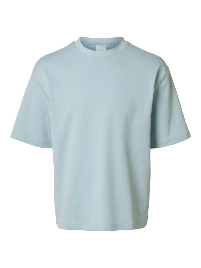 Slhlooseoscar Ss  -neck Tee Noos