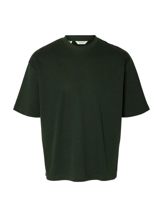 Slhlooseoscar Ss  -neck Tee Noos