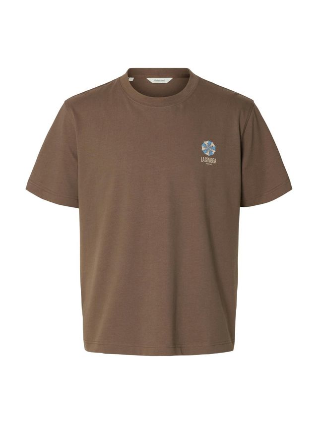 Slhmax Graphic Ss -neck Tee