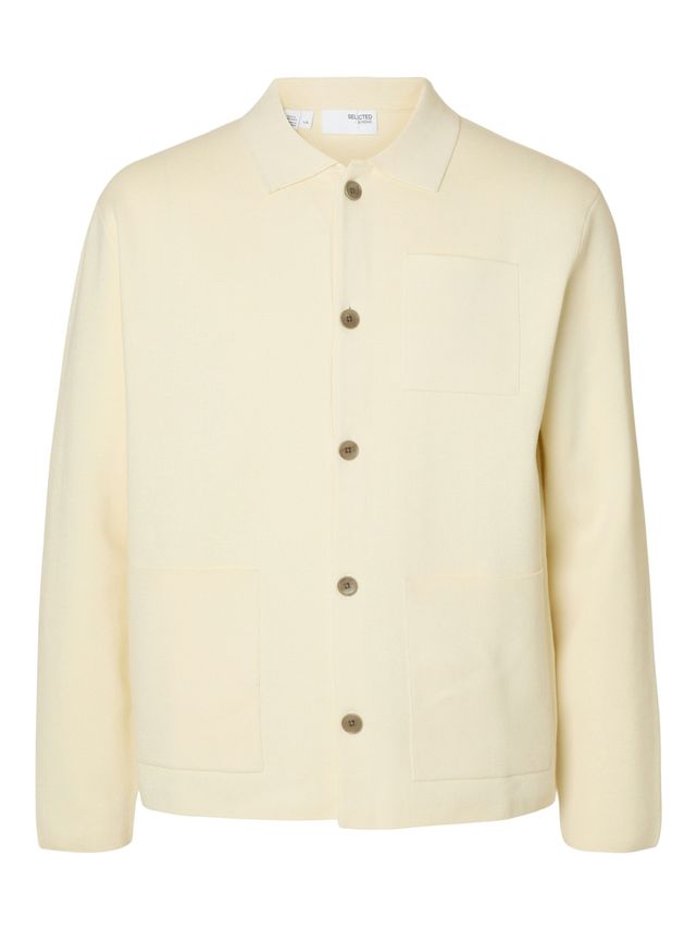 Slhmike Light Ls Knit Relaxed Polo