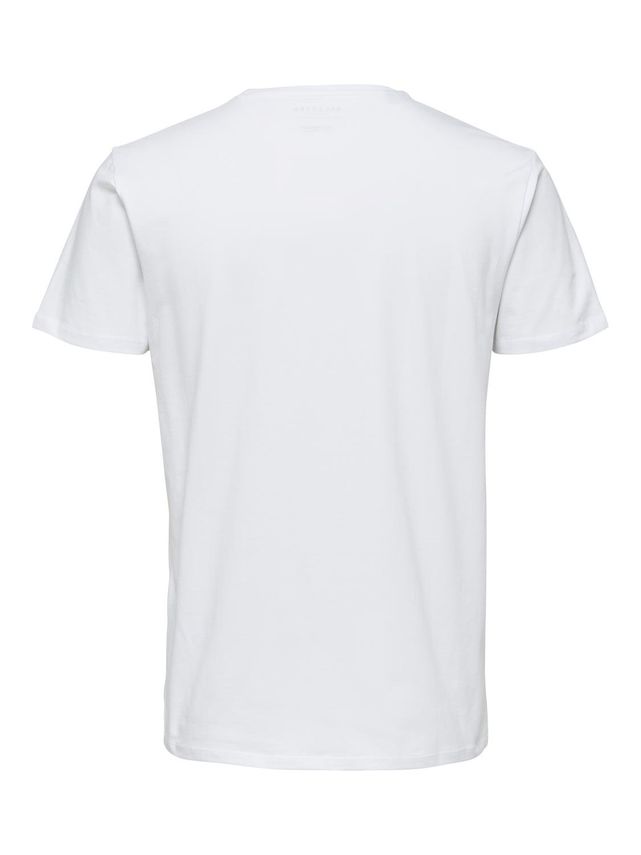 Slhnewpima Ss  -neck Tee   Noo