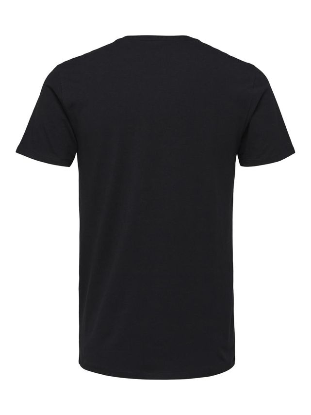 Slhnewpima Ss  -neck Tee   Noo