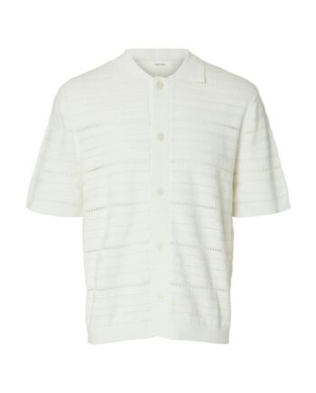 Slhpalle Ss Knit Polo Cardigan