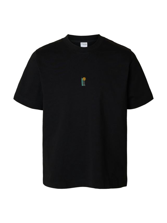 Slhpete License Ss  -neck Tee