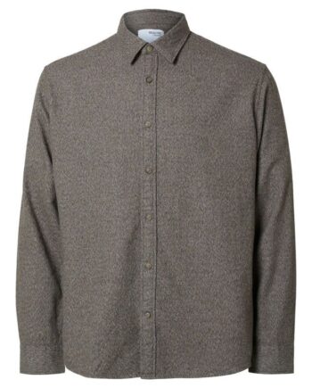 Slhreg-owen Flannel Mix Shirt Ls