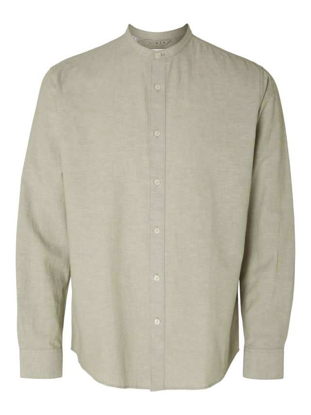 Slhregnew-linen Shirt Ls China