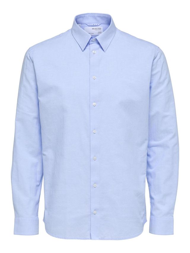 Slhregnew-linen Shirt Ls Classic