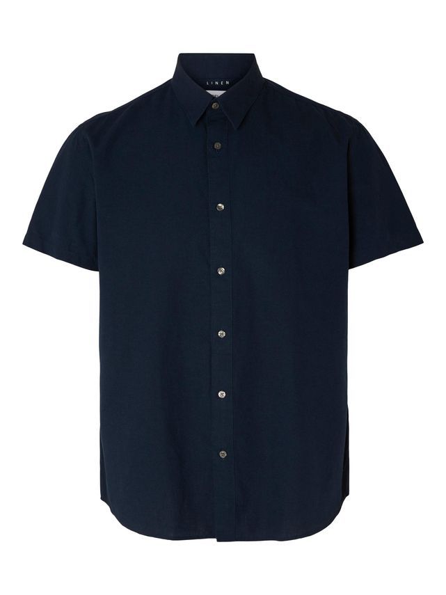 Slhregnew-linen Shirt Ss Class