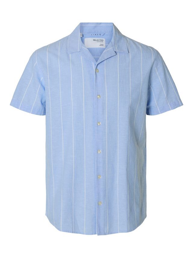 Slhregnew-linen Shirt Ss Resort