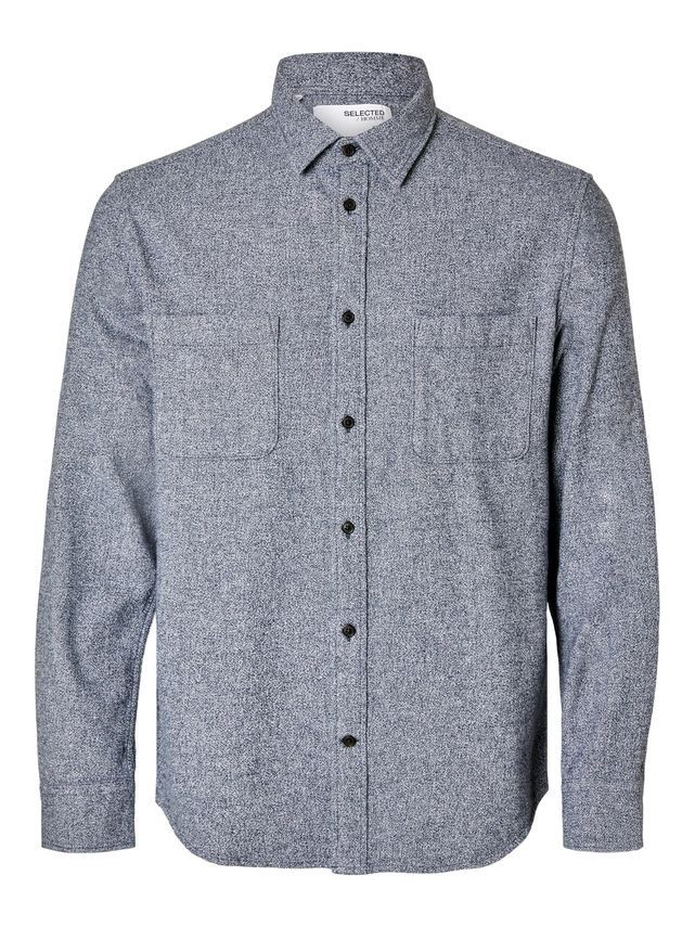 Slhregowen-grindle Check Shirt Ls