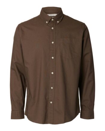 Slhregrick-ox Flex Shirt Ls