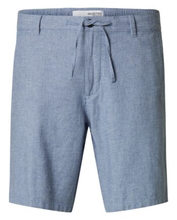 Slhregular-brody Linen Shorts Noos