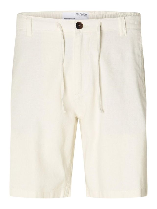 Slhregular-brody Linen Shorts Noos