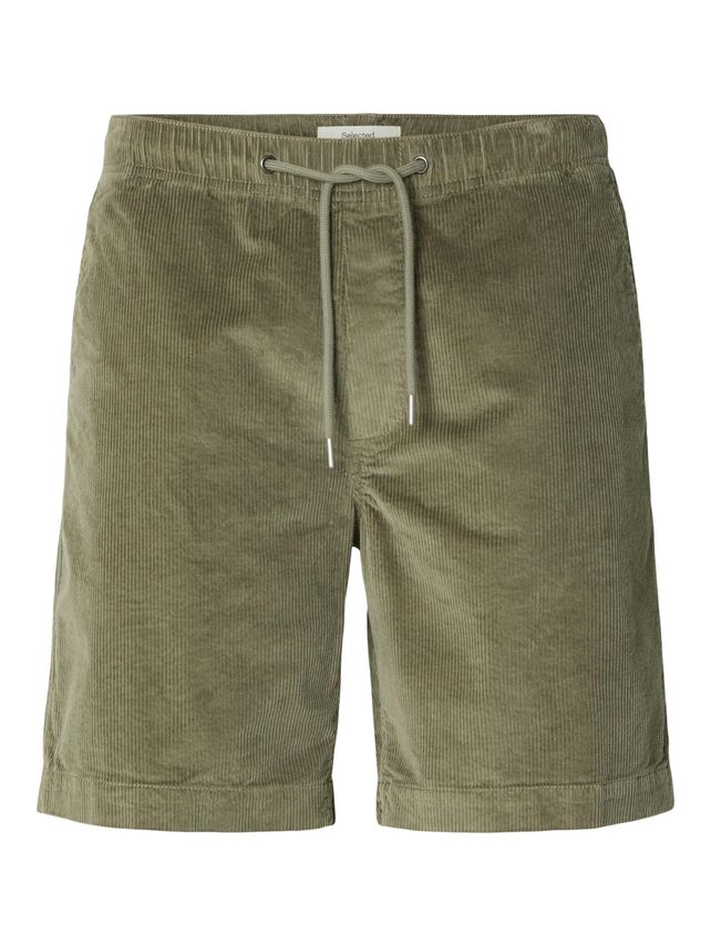 Slhregular-jace Corduroy Shorts Noo