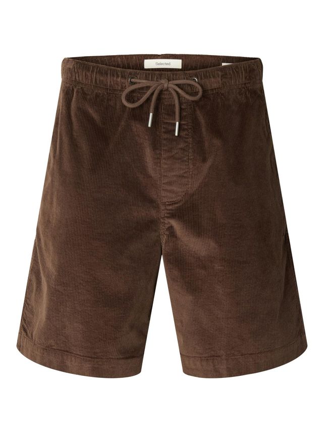Slhregular-jace Corduroy Shorts Noo