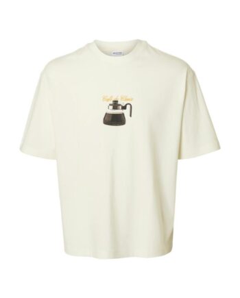Slhrelaxnorman Ss Coffee Tee