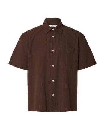 Slhrlxstuart Seersucker Ss Shirt
