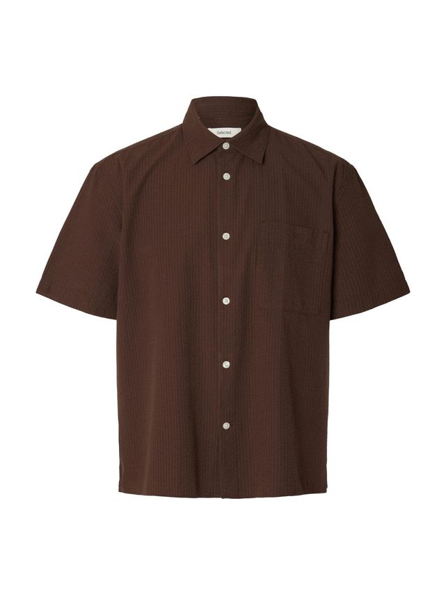 Slhrlxstuart Seersucker Ss Shirt
