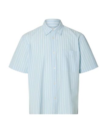 Slhrlxstuart Seersucker Ss Shirt