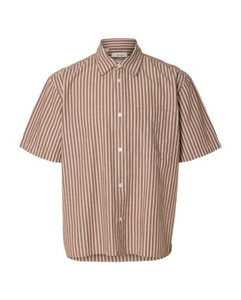 Slhrlxstuart Seersucker Ss Shirt