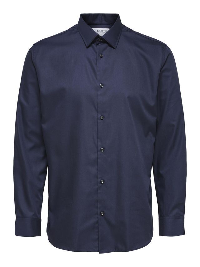 Slhslimethan Shirt Ls Classic   Noo