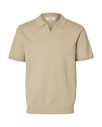 Slhteller Ss Knit Polo Noos