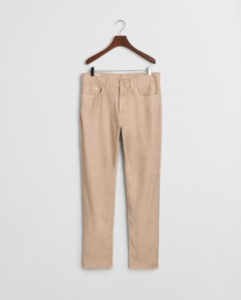 Slim Cot Linen Jeans