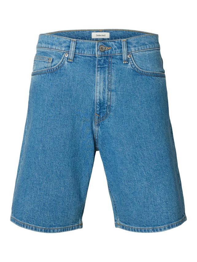 Slmreg Alex   Blue 701 Denim Shorts