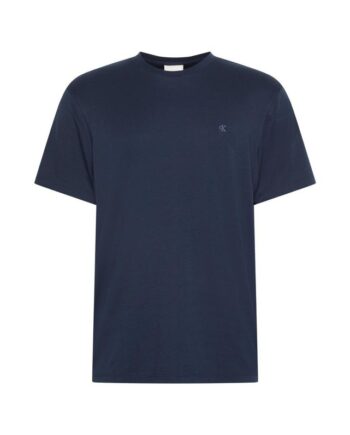 Ss Supima Chest Emb Crewneck Tee
