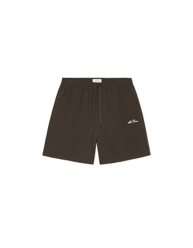 Stan Seersucker Swim Shorts