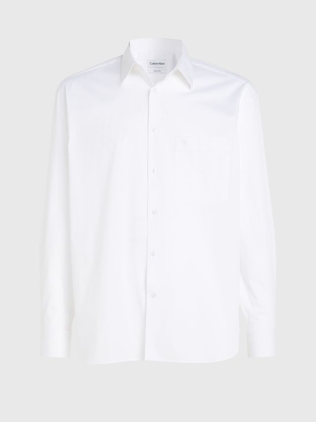 Stretch Poplin Relaxed Fit Shirt
