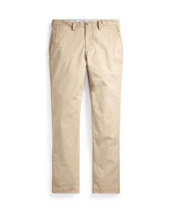 Stretch Straight Fit Washed Chino Pant