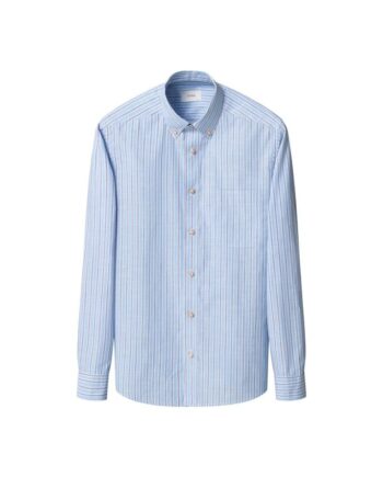 Striped Chambray Shirt