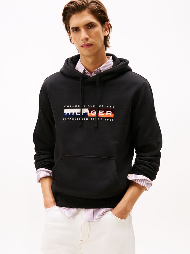 Th Colour Block Graphic Hoodie