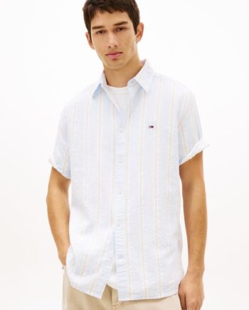 Tjm Reg Seersuckr Ptrn Shirt Ext