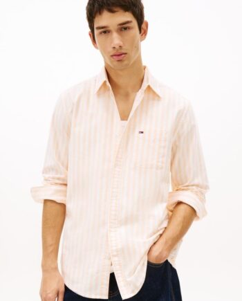 Tjm Reg Stripe Oxford Shirt Ext