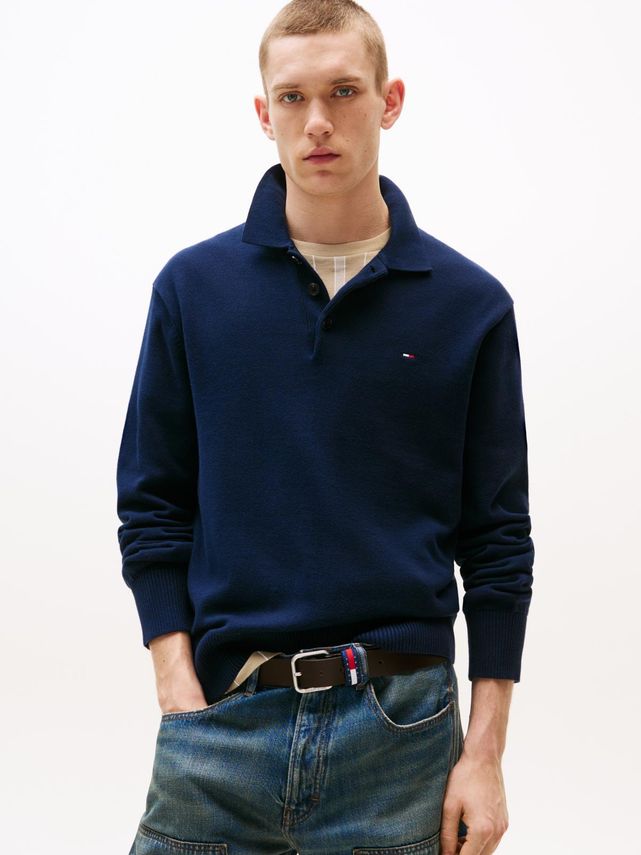 Tjm Slim Essential Polo Sweater